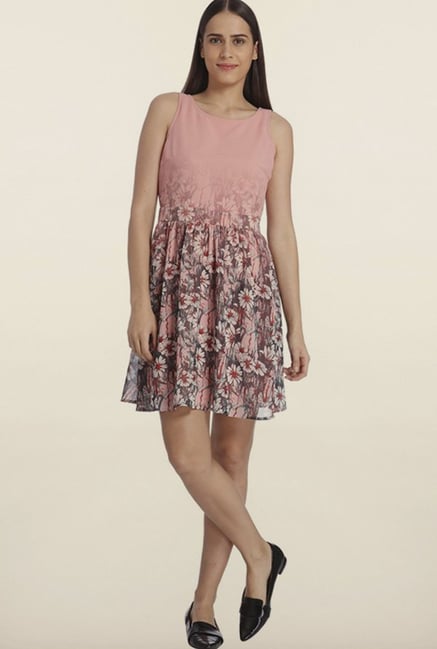 Vero Moda Pink Casual Dress Vero Moda Pink Casual Dress