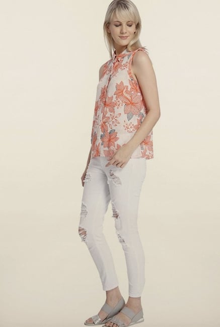 Vero Moda Pearl Floral Printed Casual Shirt Vero Moda Pearl Floral Printed Casual Shirt