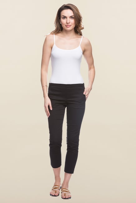 Cottonworld Black Cotton Pant Cottonworld Black Cotton Pant