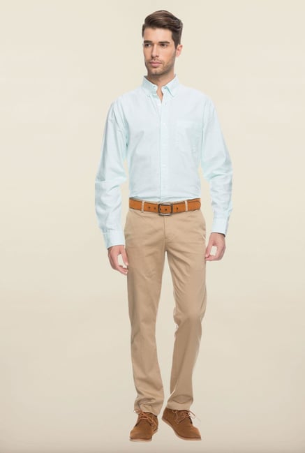 Cottonworld Jade Solid Cotton Casual Shirt Cottonworld Jade Solid Cotton Casual Shirt