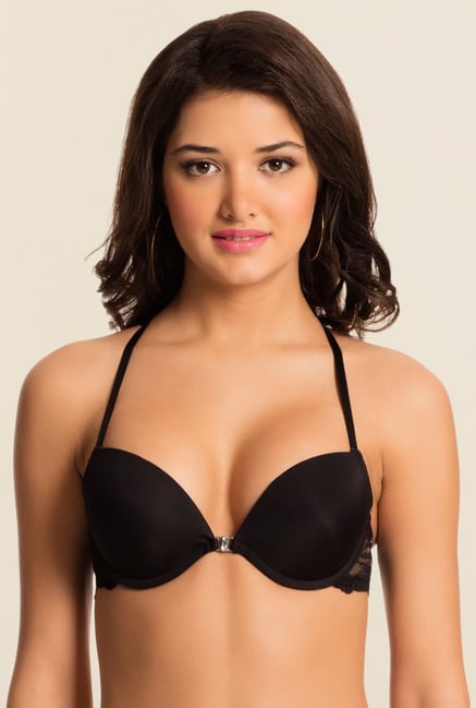 Pretty Secrets Black Lace Padded Bra Pretty Secrets Black Lace Padded Bra