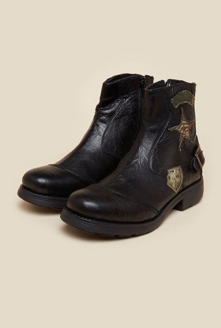 Buckaroo Arnaldo Black Casual Boots Buckaroo Arnaldo Black Casual Boots