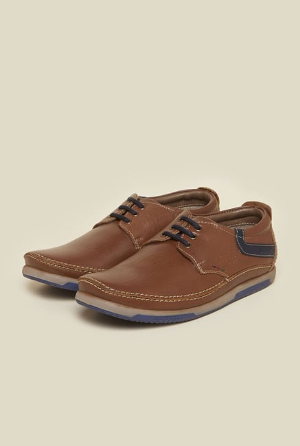Buckaroo Rafael Tan Derby Shoes Buckaroo Rafael Tan Derby Shoes