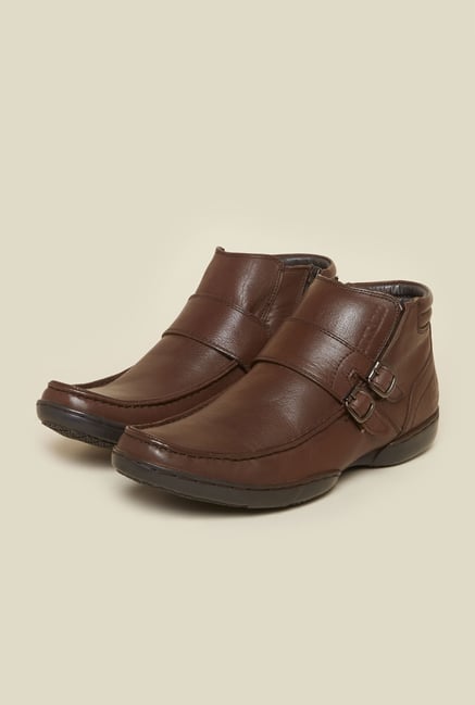 Buckaroo New Fausto Brown Monk Shoes Buckaroo New Fausto Brown Monk Shoes