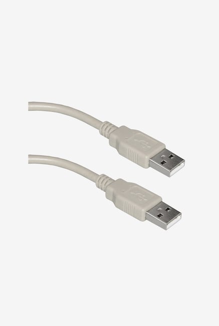 Amzer 6ft USB 2.0 Type-A Male to Male Extension Cable White Amzer 6ft USB 2.0 Type-A Male to Male Extension Cable White
