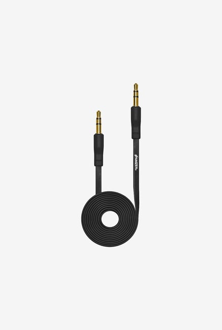 Amzer 3.5mm Auxiliary Audio Cable (3ft.) Black Amzer 3.5mm Auxiliary Audio Cable (3ft.) Black
