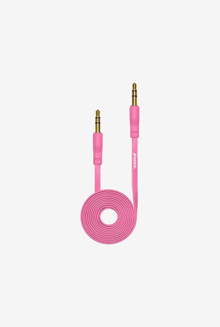 Amzer 3.5mm Auxiliary Audio Cable (3ft.) Pink Amzer 3.5mm Auxiliary Audio Cable (3ft.) Pink