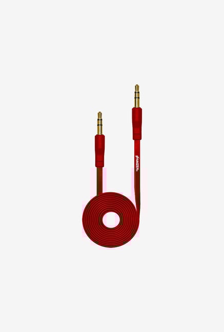 Amzer 3.5mm Auxiliary Audio Cable (3ft.) Red Amzer 3.5mm Auxiliary Audio Cable (3ft.) Red