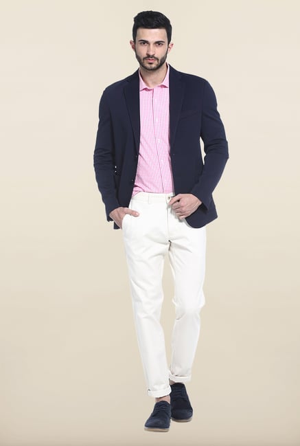 Basics Navy Slim Fit Casual Blazer Basics Navy Slim Fit Casual Blazer