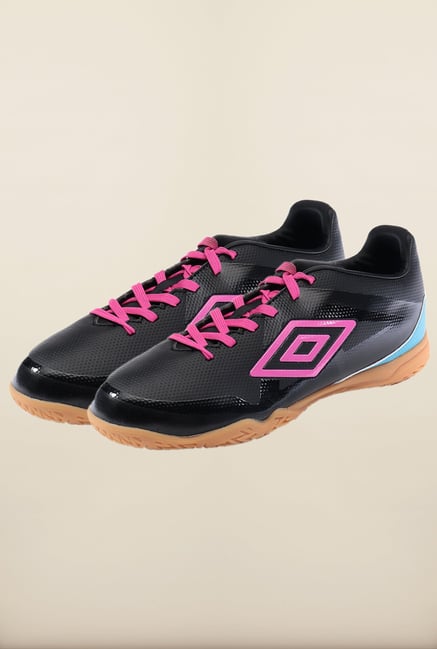 Umbro Black & Pink Football Shoes Umbro Black & Pink Football Shoes