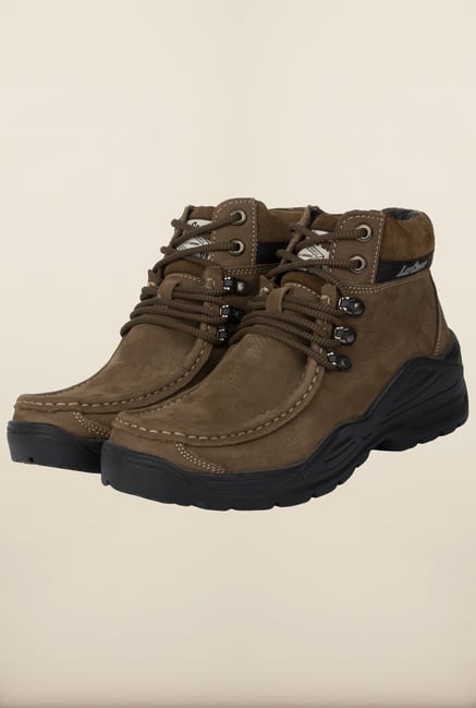 Lee Cooper Olive Ankle Strap Boots Lee Cooper Olive Ankle Strap Boots