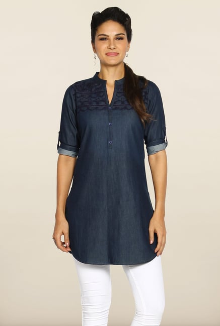 Soch Indigo Denim Tunic Soch Indigo Denim Tunic