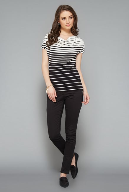 Wardrobe Black Striped Top Wardrobe Black Striped Top