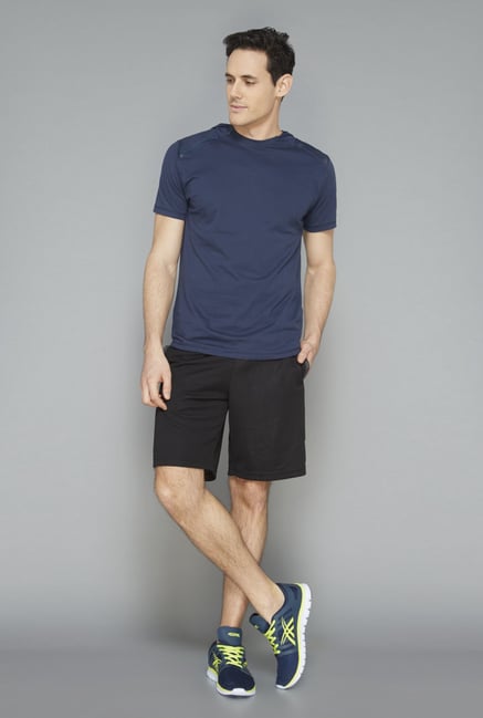 Westsport Active Black Solid Shorts Westsport Active Black Solid Shorts