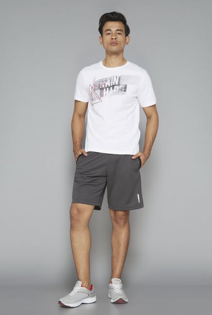 Westsport Active Grey Solid Shorts Westsport Active Grey Solid Shorts
