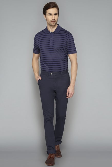 Ascot Dark Navy Striped T-Shirt Ascot Dark Navy Striped T-Shirt