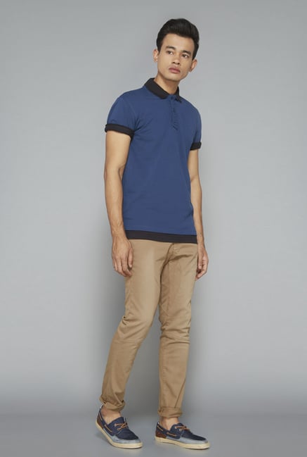 Nuon by Westside Indigo Solid T-Shirt Nuon by Westside Indigo Solid T-Shirt