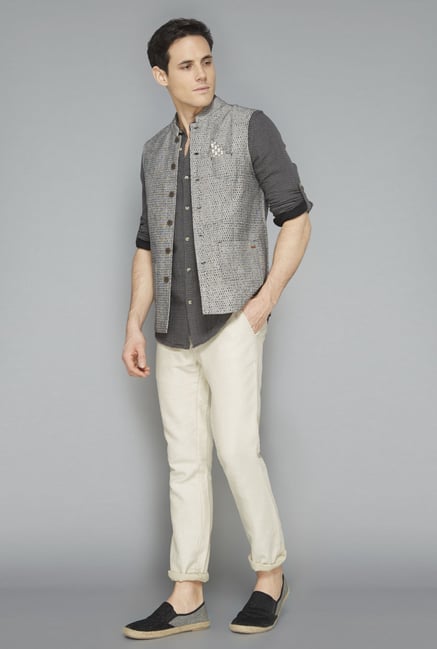 ETA Black Nehru Jacket ETA Black Nehru Jacket