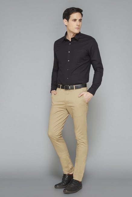Ascot Black Slim Fit Casual Shirt Ascot Black Slim Fit Casual Shirt