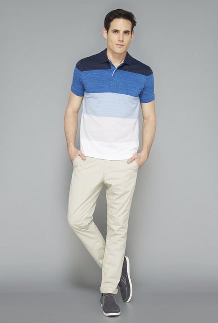 Westsport Mens Multicolor Striped T-Shirt Westsport Mens Multicolor Striped T-Shirt