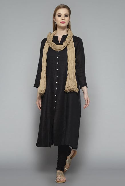 Utsa Beige Crushed Dupatta Utsa Beige Crushed Dupatta