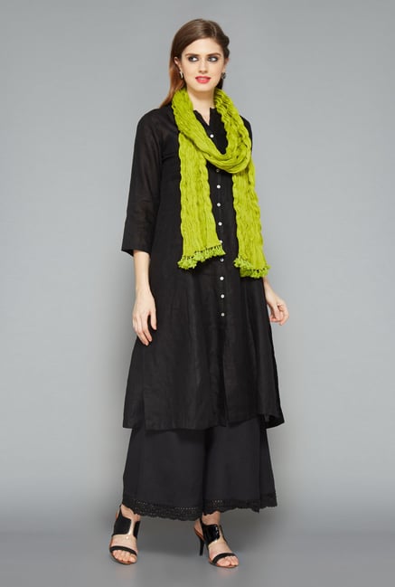 Utsa Lime Crushed Dupatta Utsa Lime Crushed Dupatta