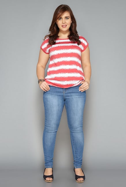 Gia Blue Rinse Washed Jeans Gia Blue Rinse Washed Jeans