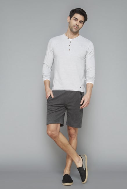 ETA Grey Textured T-Shirt ETA Grey Textured T-Shirt