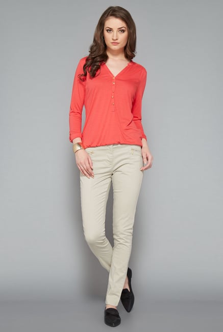 Wardrobe Orange Solid Top Wardrobe Orange Solid Top