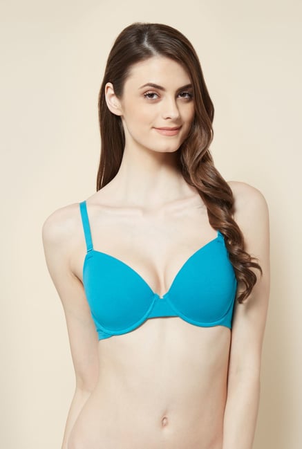 Little Lacy Aqua Padded Bra Little Lacy Aqua Padded Bra