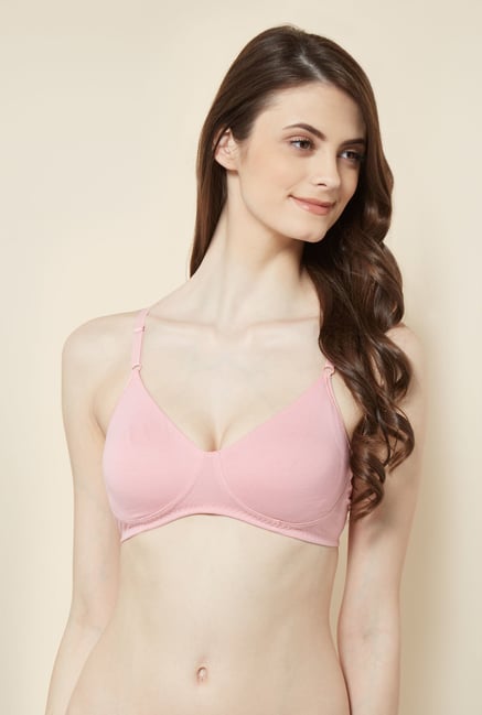 Little Lacy Extralife Pink Solid Bra Little Lacy Extralife Pink Solid Bra