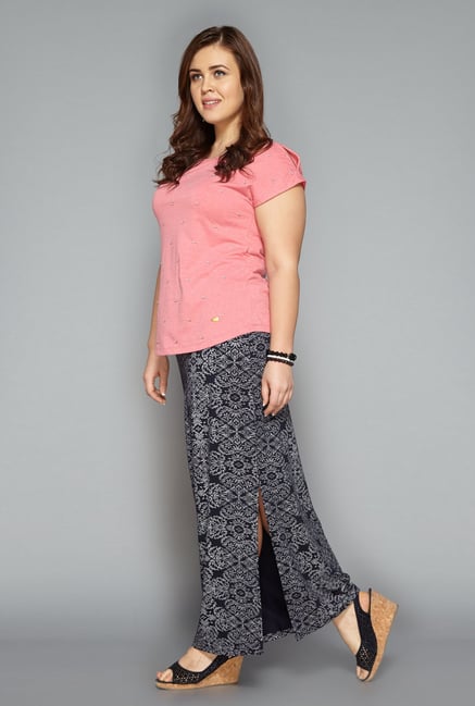 Gia Navy Casual Skirt Gia Navy Casual Skirt