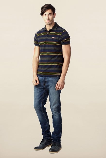 Peter England Multicolor Polo T-Shirt Peter England Multicolor Polo T-Shirt