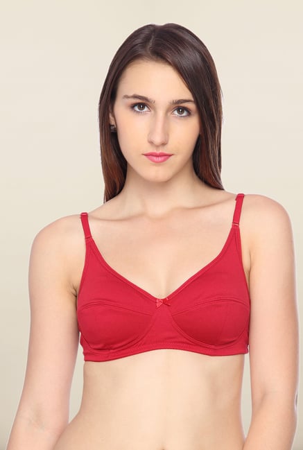 Lovable Red Non-Padded Plunge Bra Lovable Red Non-Padded Plunge Bra