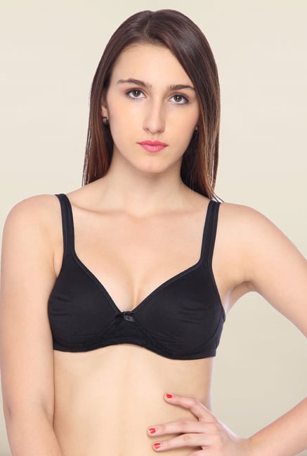 Lovable Black Non-Padded Plunge Bra Lovable Black Non-Padded Plunge Bra