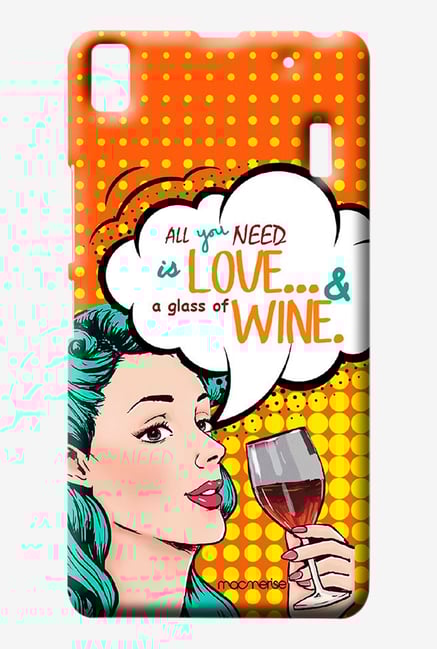 Macmerise Miss Wine Sublime Case for Lenovo K3 Note Macmerise Miss Wine Sublime Case for Lenovo K3 Note