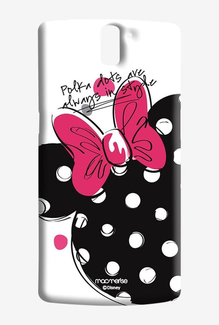Macmerise Polka Minnie Sublime Case for Oneplus One Macmerise Polka Minnie Sublime Case for Oneplus One
