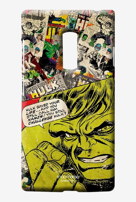 Macmerise Comic Hulk Sublime Case for Oneplus Two Macmerise Comic Hulk Sublime Case for Oneplus Two