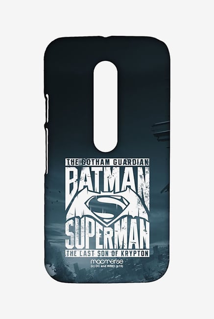Macmerise Gotham vs Krypton Blue Sublime Case for Moto G3 Macmerise Gotham vs Krypton Blue Sublime Case for Moto G3