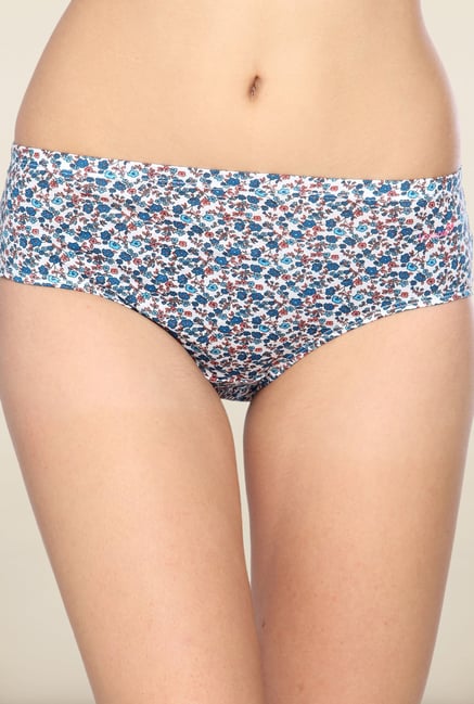 Lovable Blue Floral Printed Briefs (Pack of 3) Lovable Blue Floral Printed Briefs (Pack of 3)