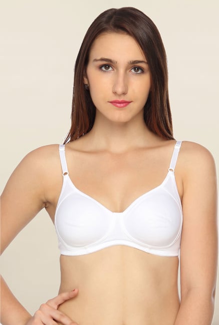 Lovable White Non-Padded Plunge Bra Lovable White Non-Padded Plunge Bra