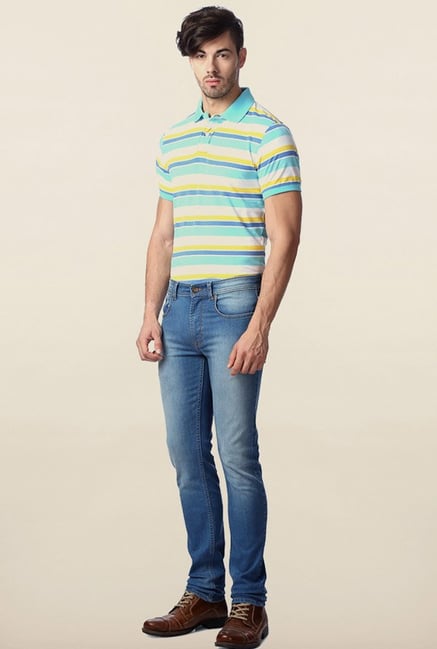 Peter England Multicolor Polo T-Shirt Peter England Multicolor Polo T-Shirt
