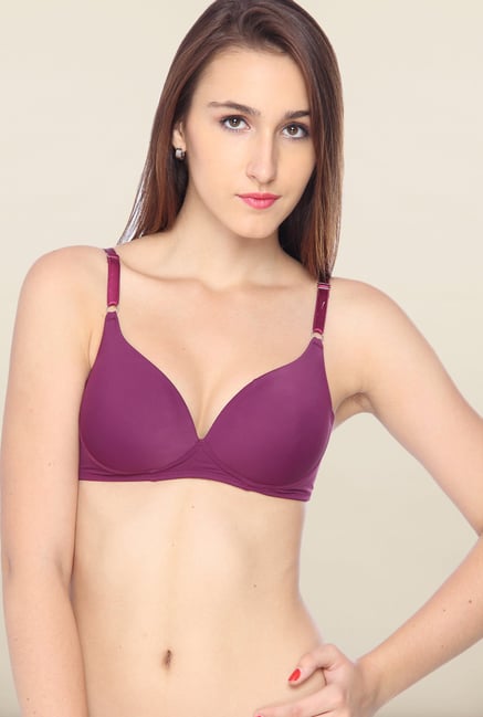 Lovable Purple Padded Seamless Bra Lovable Purple Padded Seamless Bra