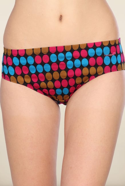 Lovable Multicolor Polka Dot Hipster Panties (Pack of 3) Lovable Multicolor Polka Dot Hipster Panties (Pack of 3)
