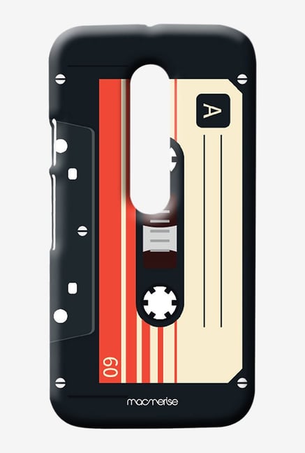 Macmerise Casette Black Sublime Case for Moto G3 Macmerise Casette Black Sublime Case for Moto G3