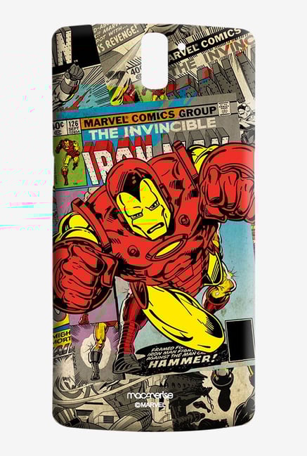 Macmerise Comic Ironman Sublime Case for Oneplus One Macmerise Comic Ironman Sublime Case for Oneplus One
