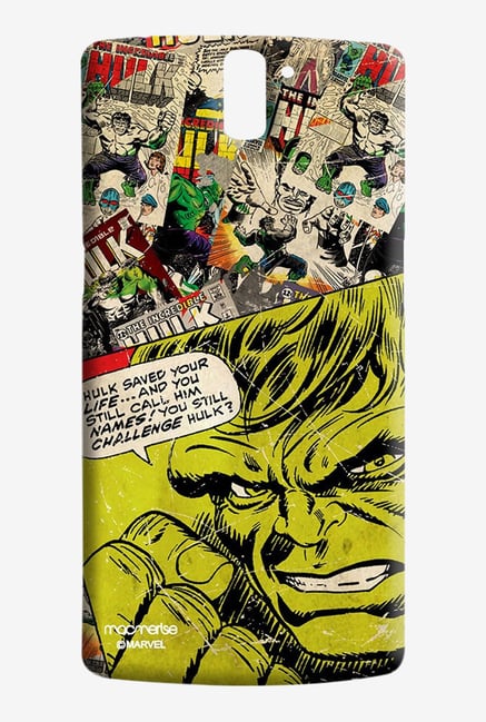 Macmerise Comic Hulk Sublime Case for Oneplus One Macmerise Comic Hulk Sublime Case for Oneplus One