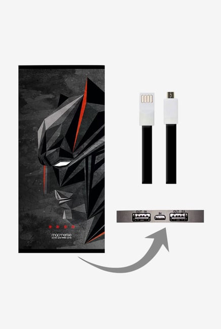 Macmerise Batman Geometric 8000 mAh Universal Power Bank Macmerise Batman Geometric 8000 mAh Universal Power Bank
