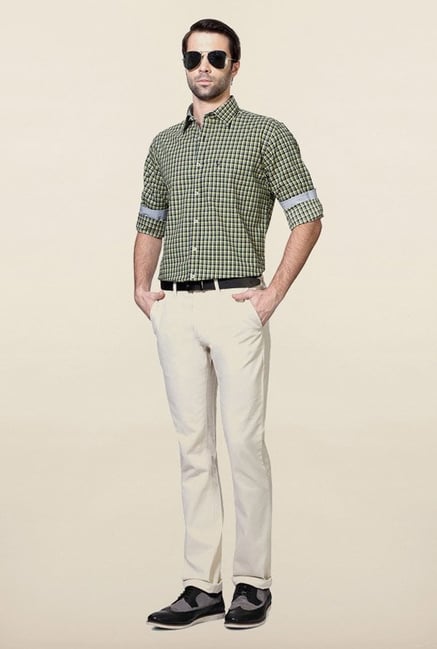 Allen Solly Multicolour Checks Casual Shirt Allen Solly Multicolour Checks Casual Shirt