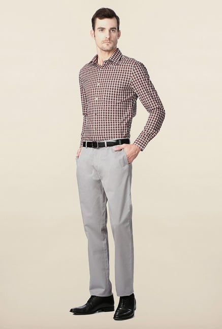 Peter England Multicolour Mini Checks Casual Shirt Peter England Multicolour Mini Checks Casual Shirt